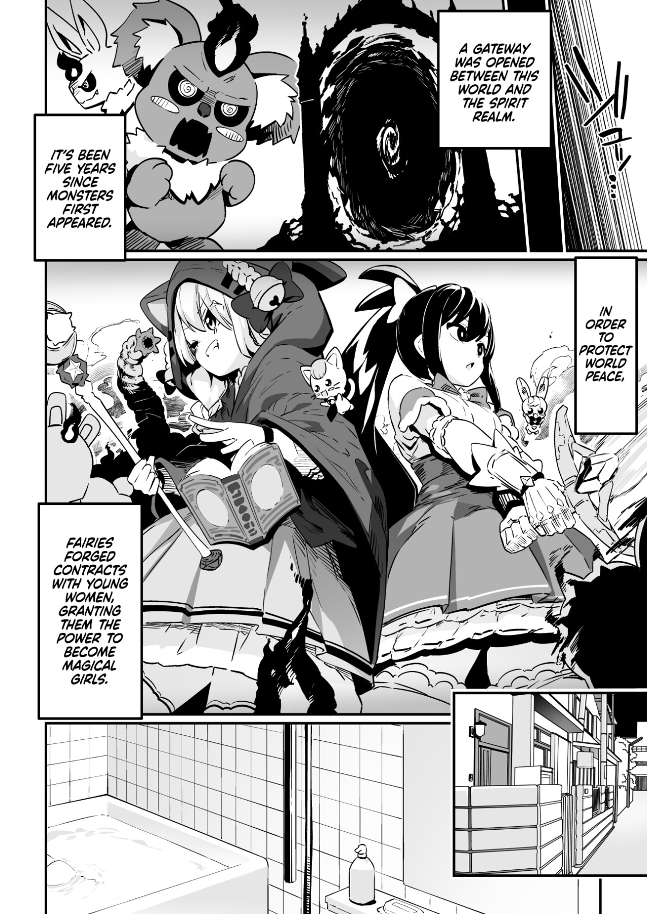 Hentai Manga Comic-Healing (Breaking) a Magical Girl - Only Oji-san Can Cure Her Wounds!-Read-5